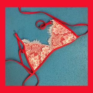Lace Bikini Top